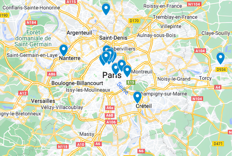 Trouver un lieu de consultation à Paris et en région parisienne