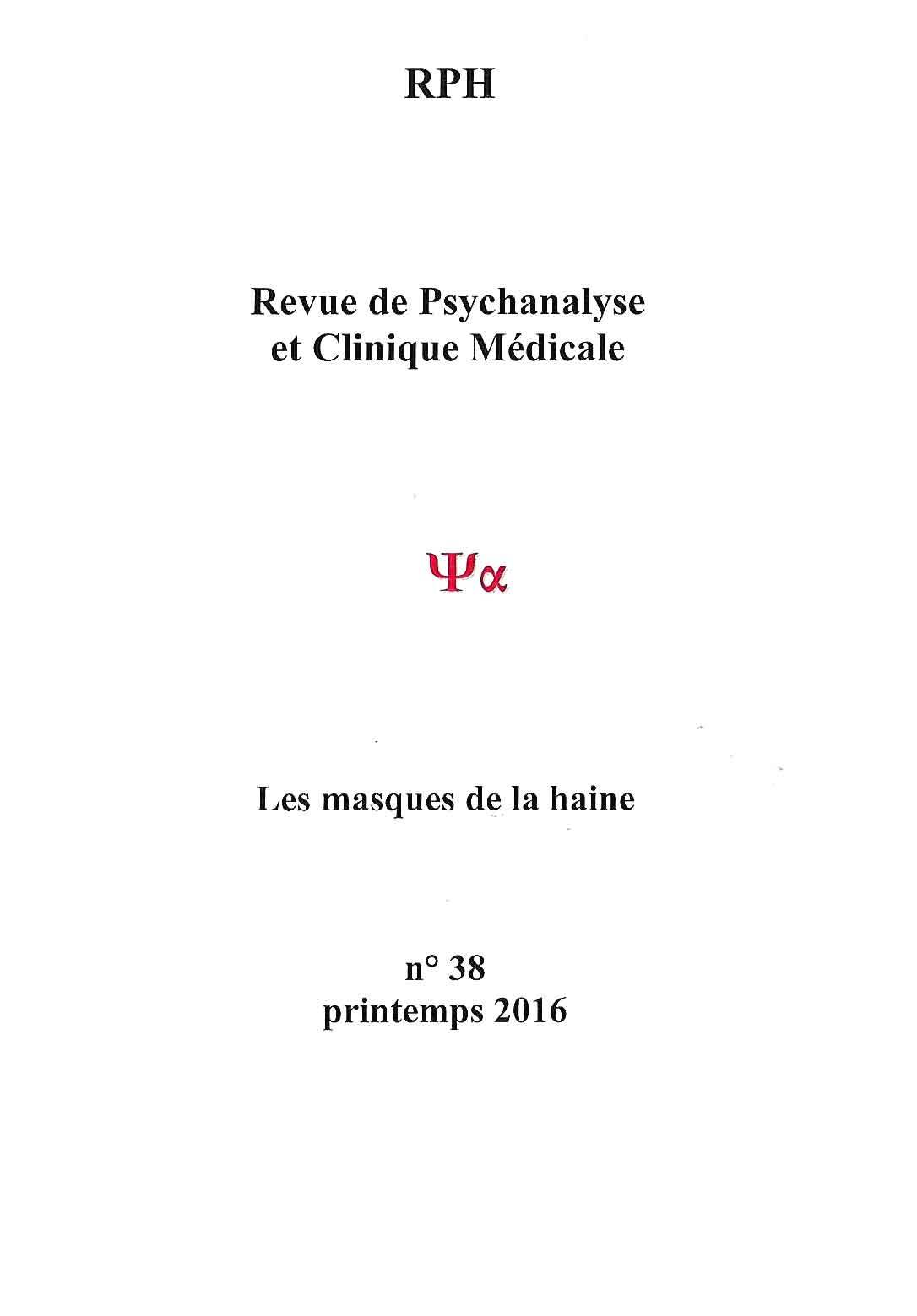 Consulter revue de psychanalyse à Paris 18è