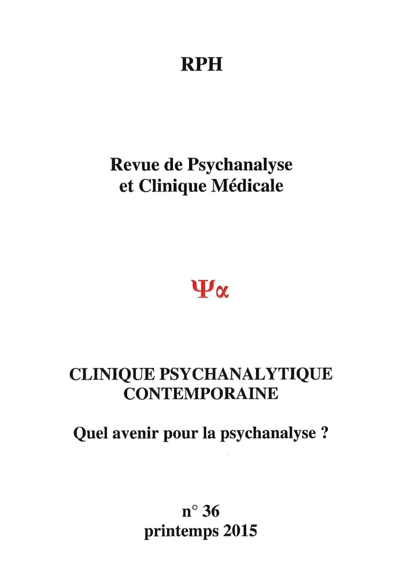 Où trouver revue de psychologie à Paris 10 ?