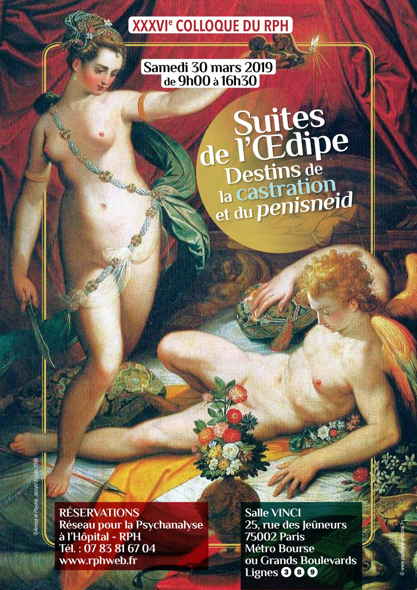 You are currently viewing XXXVIe colloque du RPH : Suites de l’Œdipe – Destins de la castration et du penisneid