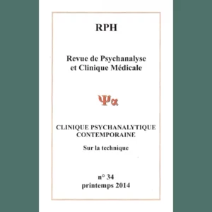 Revue de psychanalyse et clinique médicale 34