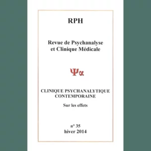 Revue de psychanalyse et clinique médicale 35