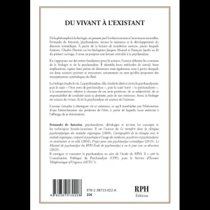 Du vivant à l’existant