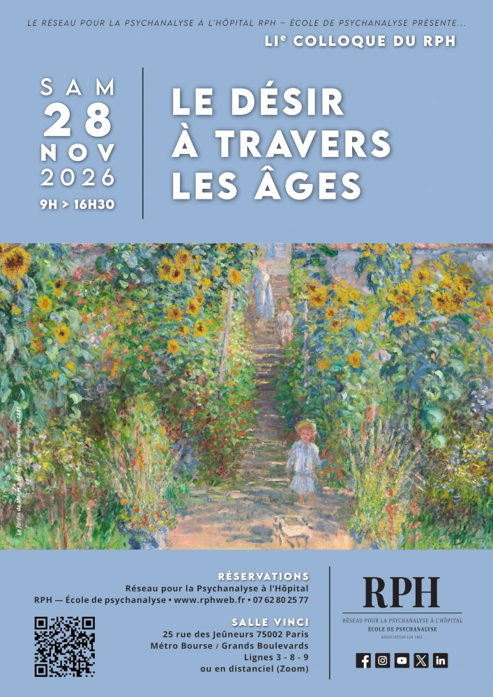 Lire la suite à propos de l’article LIᵉ colloque du RPH : Le désir à travers les âges
