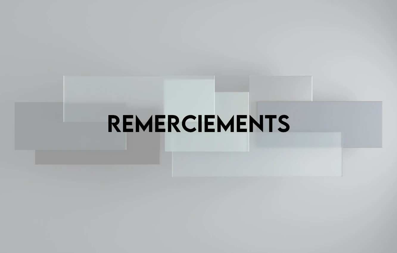 Lire la suite à propos de l’article Remerciements