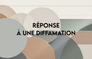 Réponse à une diffamation